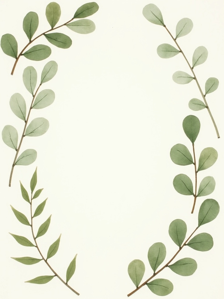 Botanical watercolour illustrations